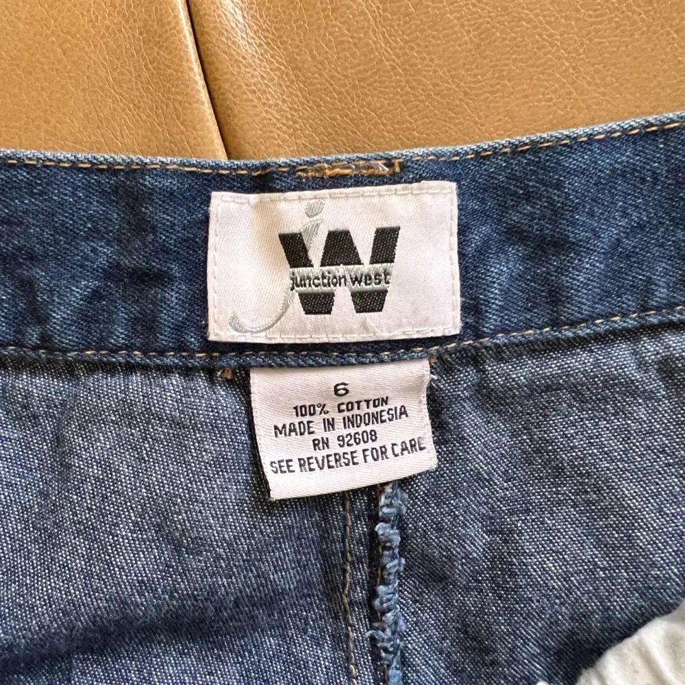 Vintage y2k high waisted blue jeans, cargo vibes, SIZE: 6 - Picture 4 of 4